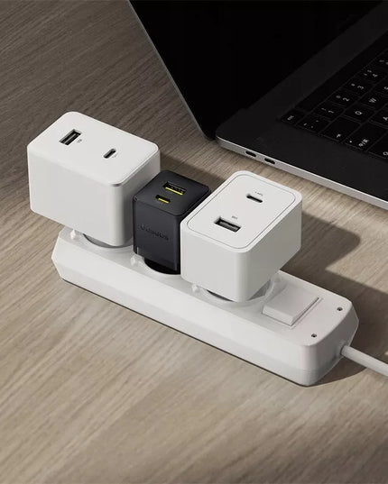 BASEUS greitas tinklo įkroviklis USB-C USB-A 30W PD telefonui ir planšetei