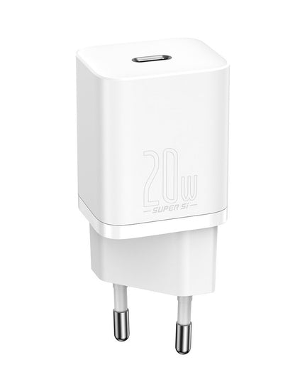 BASEUS Greitas USB C įkroviklis iPhone 20W 3A + USB-C į Lightning kabelis