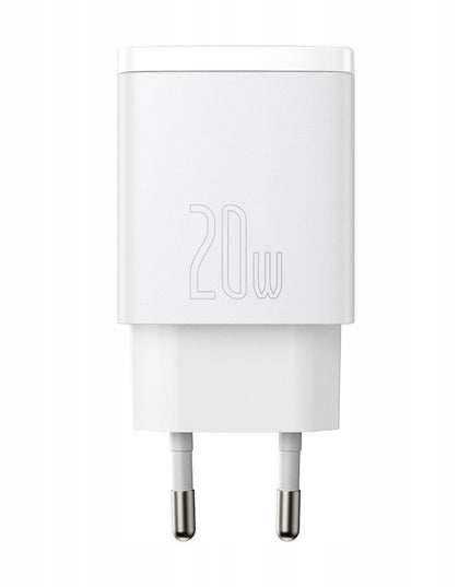 BASEUS Greitas USB C įkroviklis, 20W USB, telefonui, Universalus QC3.0 3A, Mažas