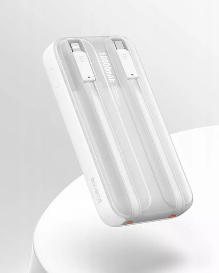BASEUS greitasis išorinis akumuliatorius 10000mAh 22.5W USB C galingas powerbank + laidas 0,3m