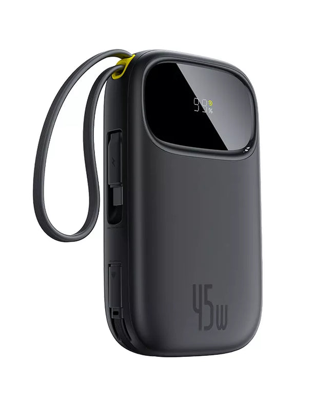 BASEUS greitas išorinis akumuliatorius 20000mAh PD 45W USB-C Lightning galingas ir saugus