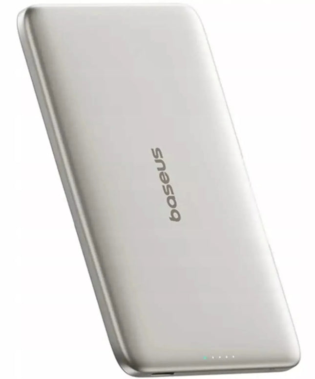Spartusis „BASEUS“ 5000 mAh 20 W belaidis „Power Bank“ su USB-C jungtimi – galingas ir saugus