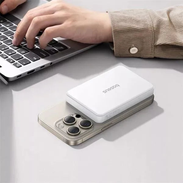 BASEUS greitas magnetinis maitinimo blokas 10000 mAh MagSafe greitas įkrovimas PD
