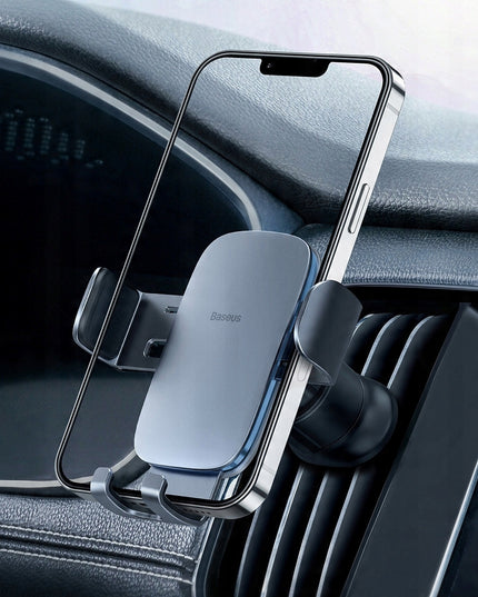 BASEUS Gravitacinis laikiklis automobiliui ant vėdinimo grotelių