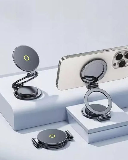 BASEUS MAGNETINIS MAGSAFE AUTOMOBILINIS LAIKIKLIS SULANKSTOMAS 360° 980° REGULIAVIMAS