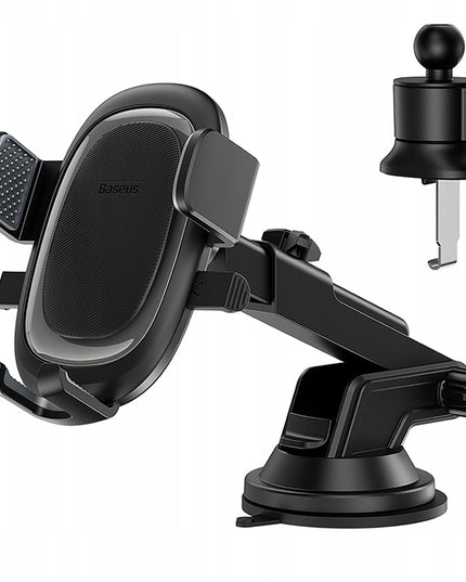 BASEUS Automobilinis laikiklis telefonui, gravitacinis automatinis spaustuvas