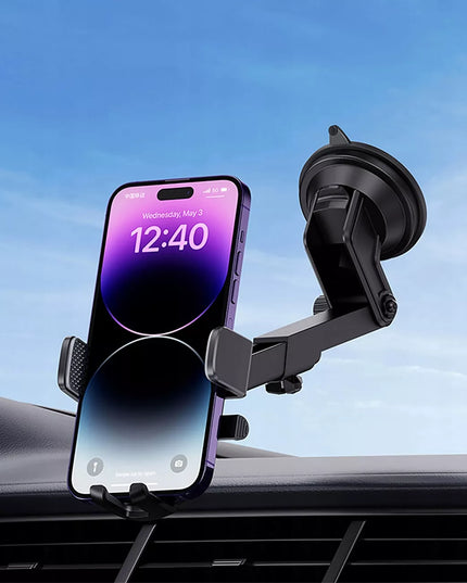 BASEUS automobilinis telefono laikiklis gravitacinis su automatiniu fiksatoriumi