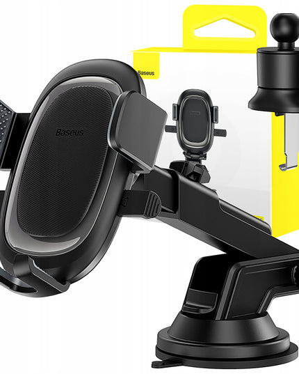 BASEUS Automobilinis laikiklis telefonui, gravitacinis automatinis spaustuvas