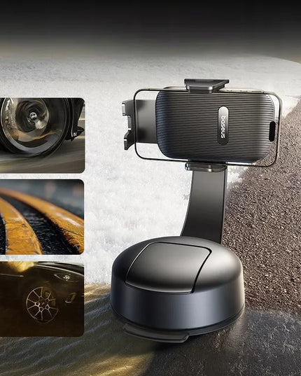 BASEUS automobilinis telefono laikiklis ant prietaisų skydelio su siurbtuku 360 tvirtas