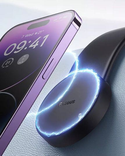 BASEUS lankstus magnetinis automobilinis telefono laikiklis ant prietaisų skydelio