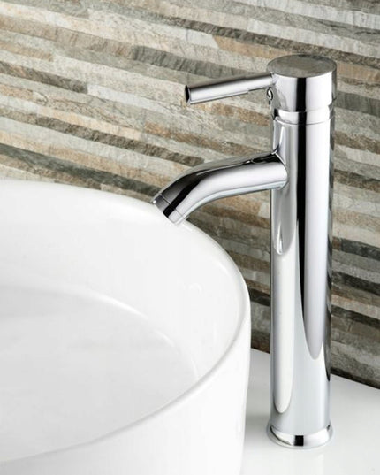 Aukštas praustuvo maišytuvas REA GRAF, chromas, stalviršio montavimo, vonios maišytuvas