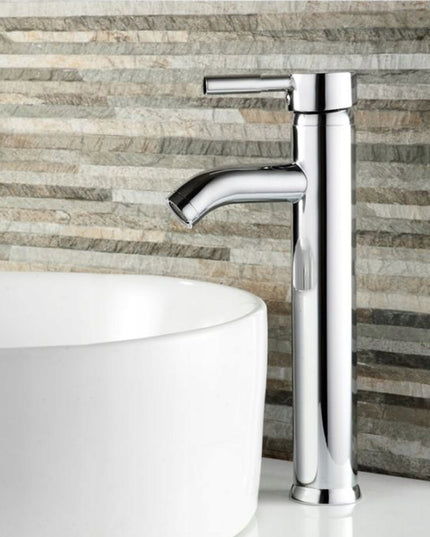 Aukštas praustuvo maišytuvas REA GRAF, chromas, stalviršio montavimo, vonios maišytuvas