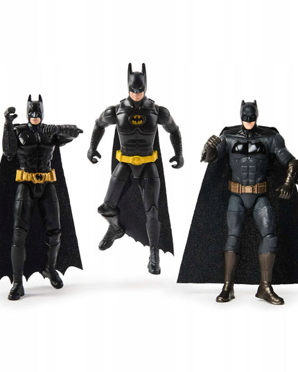BATMAN DC Comics 3 figūrėlių rinkinys 85-mečio proga 10 cm
