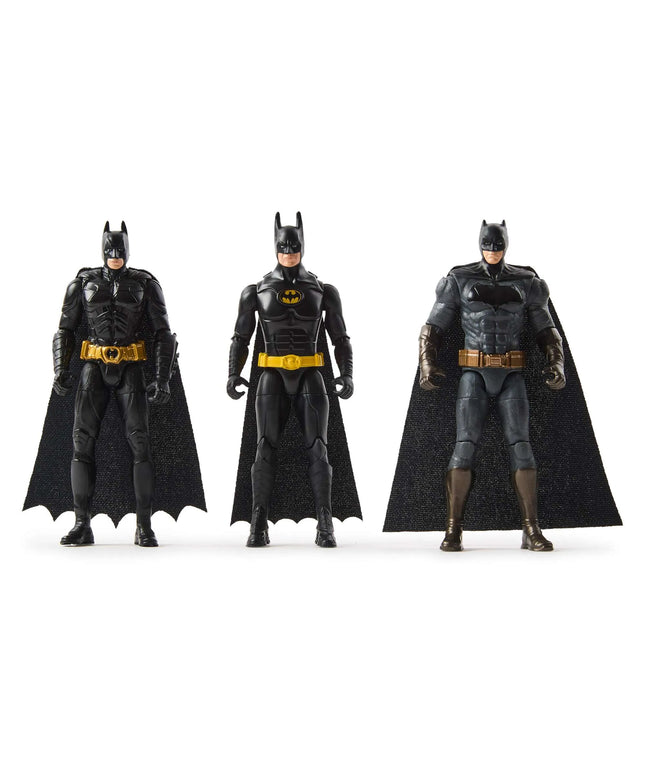 BATMAN DC Comics 3 figūrėlių rinkinys 85-mečio proga 10 cm