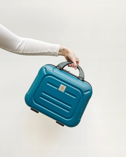 Didelė kelioninė kosmetinė, lagaminėlis, patogus nešti rankoje BETLEWSKI