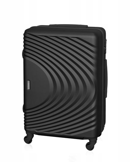 Elegantiškas kelioninis lagaminas su šoninėmis kojelėmis ir kodu užraktu BETLEWSKI