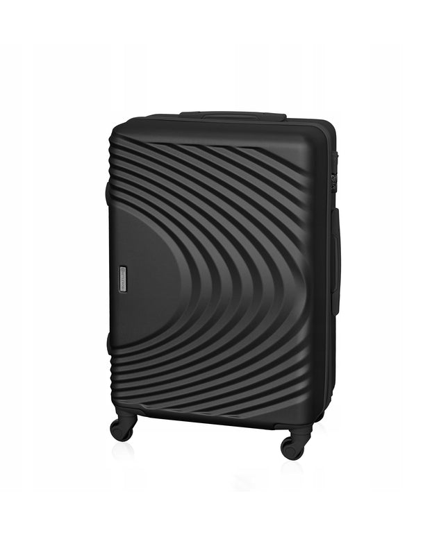 Elegantiškas kelioninis lagaminas su šoninėmis kojelėmis ir kodu užraktu BETLEWSKI