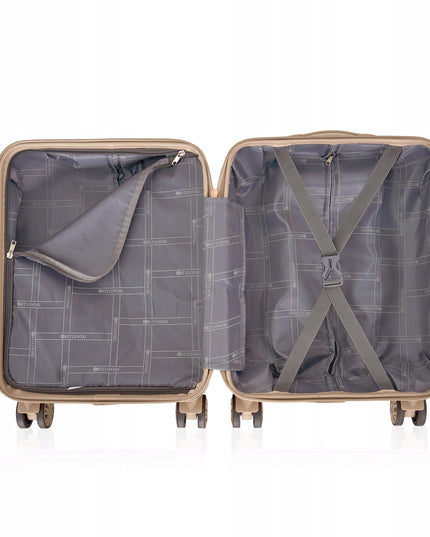 Mažas rankinio bagažo lagaminas su kodu ant ratukų, patogus BETLEWSKI