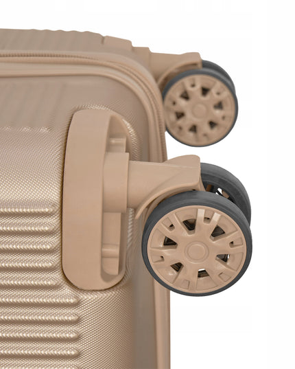 Mažas rankinio bagažo lagaminas su kodu ant ratukų, patogus BETLEWSKI