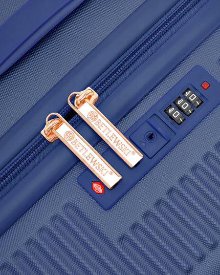 Mažas rankinio bagažo lagaminas su kodu ant ratukų, patogus BETLEWSKI