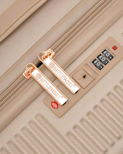 Mažas rankinio bagažo lagaminas su kodu ant ratukų, patogus BETLEWSKI