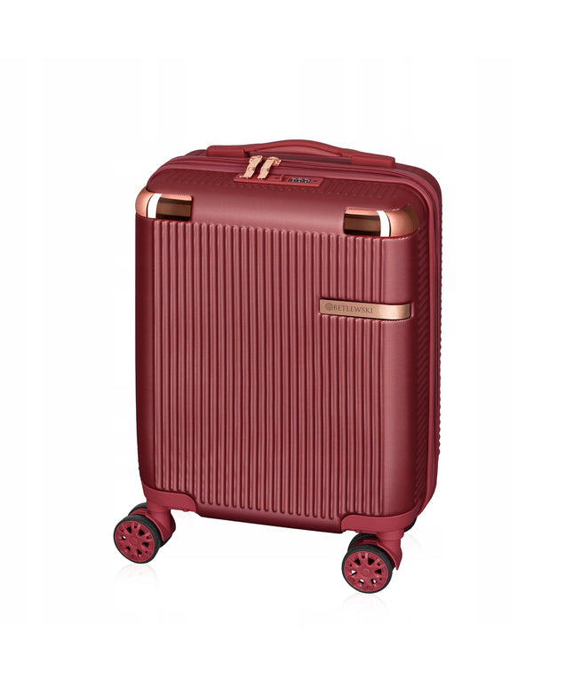 Mažas rankinio bagažo lagaminas, patogus, su kodine spyna, su ratukais BETLEWSKI