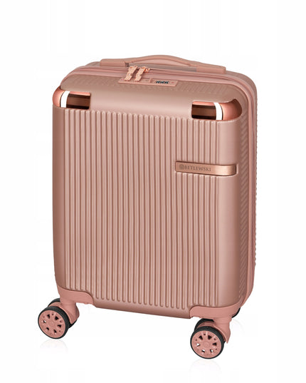 BETLEWSKI Mažas kabininis lagaminas patogus su kombinuojama spyna ant ratukų rankiniam bagažui