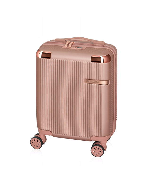 BETLEWSKI Mažas kabininis lagaminas patogus su kombinuojama spyna ant ratukų rankiniam bagažui
