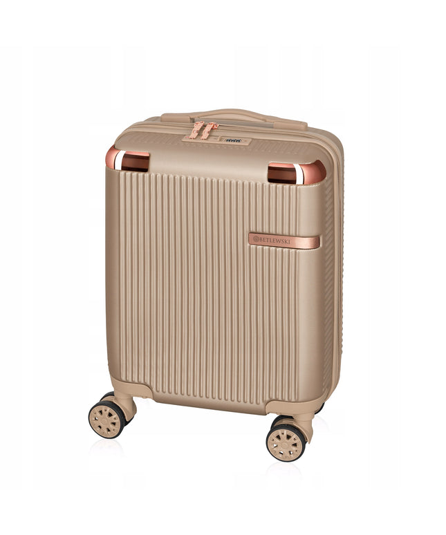Mažas rankinio bagažo lagaminas su kodu ant ratukų, patogus BETLEWSKI