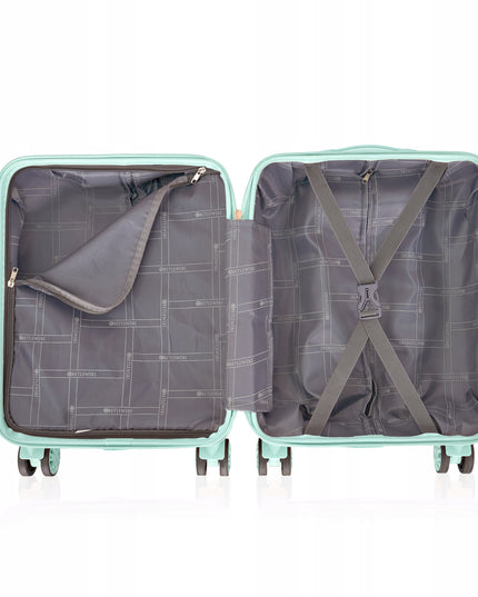 Mažas rankinio bagažo lagaminas, patogus užtrauktukas, ant ratukų, tvirta medžiaga BETLEWSKI