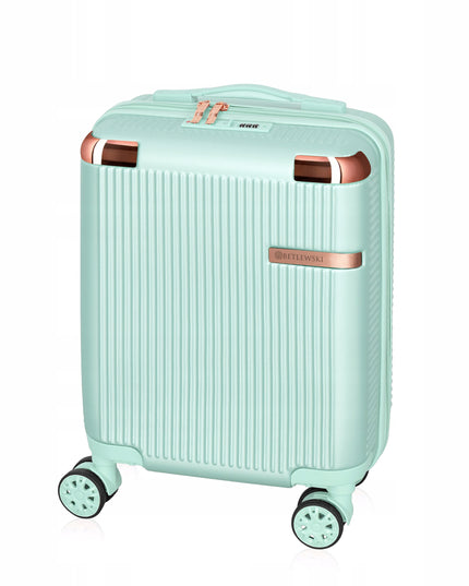 Mažas rankinio bagažo lagaminas, patogus užtrauktukas, ant ratukų, tvirta medžiaga BETLEWSKI