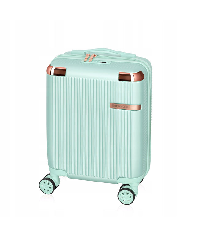 Mažas rankinio bagažo lagaminas, patogus užtrauktukas, ant ratukų, tvirta medžiaga BETLEWSKI