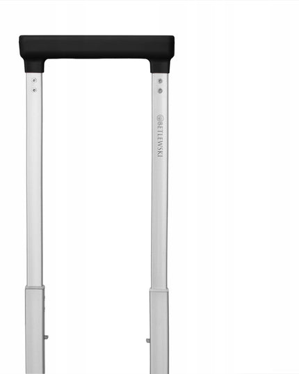 Mažas rankinis lagaminas kelionei su ratukais ir teleskopine rankena Betlewski