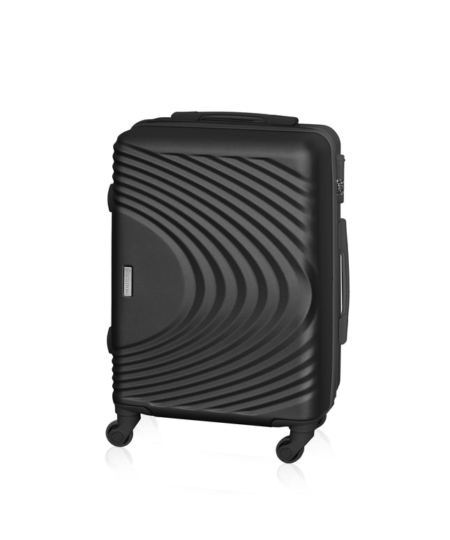 Mažas rankinis lagaminas kelionei su ratukais ir teleskopine rankena Betlewski