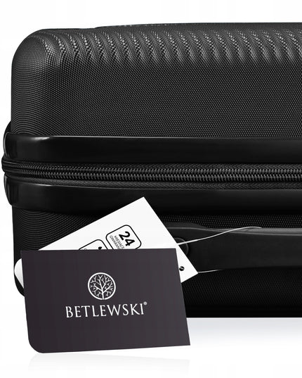 Mažas kelioninis lagaminėlis, rankinis bagažas, su ratukais, tvirtas BETLEWSKI