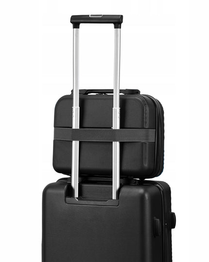 Mažas kelioninis lagaminėlis, rankinis bagažas, su ratukais, tvirtas BETLEWSKI