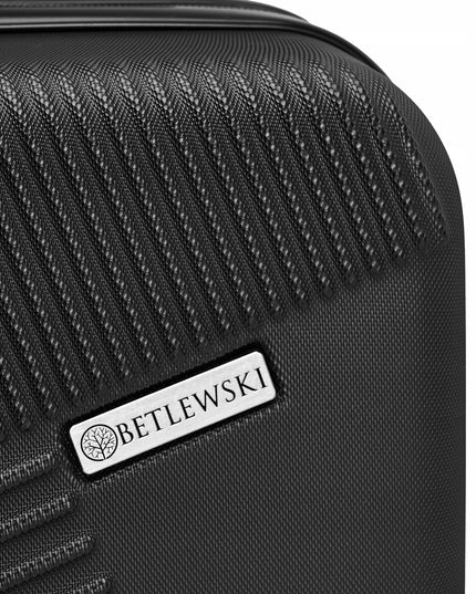 Mažas kelioninis lagaminėlis, rankinis bagažas, su ratukais, tvirtas BETLEWSKI