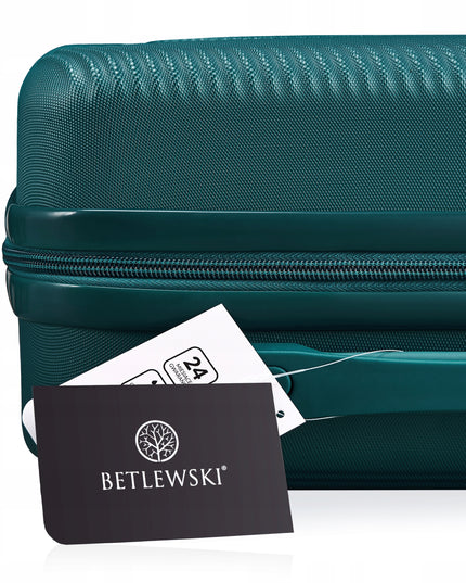 Mažas kietas kosmetikos dėklas, atostogoms, su užtrauktuku BETLEWSKI