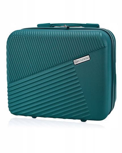 Mažas kietas kosmetikos dėklas, atostogoms, su užtrauktuku BETLEWSKI