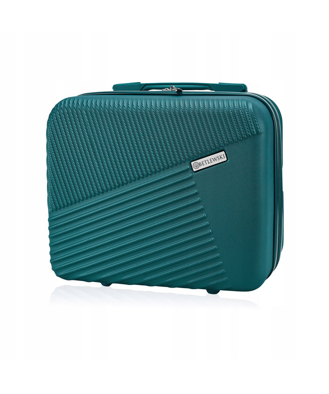 Mažas kietas kosmetikos dėklas, atostogoms, su užtrauktuku BETLEWSKI