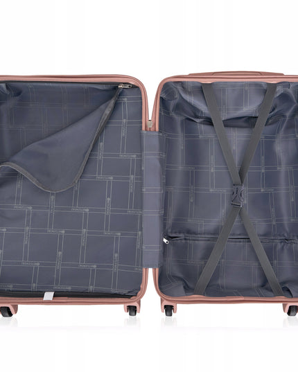 BETLEWSKI Modernus lagaminas – komfortas kelionei su ratukais ir teleskopine rankena