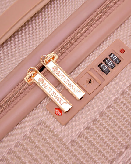 Didelis talpus kelioninis lagaminas su ratukais išvykai, atostogoms BETLEWSKI