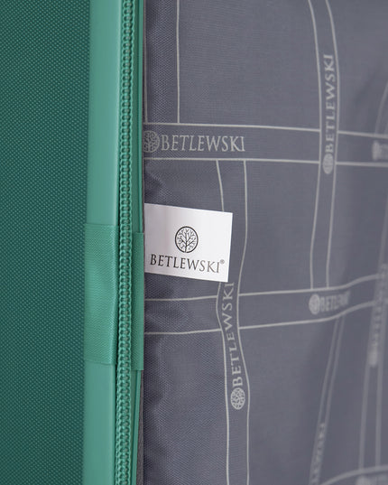 BETLEWSKI Kelioninis lagaminas kabinio dydžio, talpus atostogoms, su ratukais, stilinga rankena