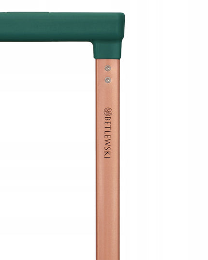 BETLEWSKI Kelioninis lagaminas kabinio dydžio, talpus atostogoms, su ratukais, stilinga rankena