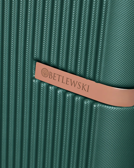 BETLEWSKI Kelioninis lagaminas kabinio dydžio, talpus atostogoms, su ratukais, stilinga rankena