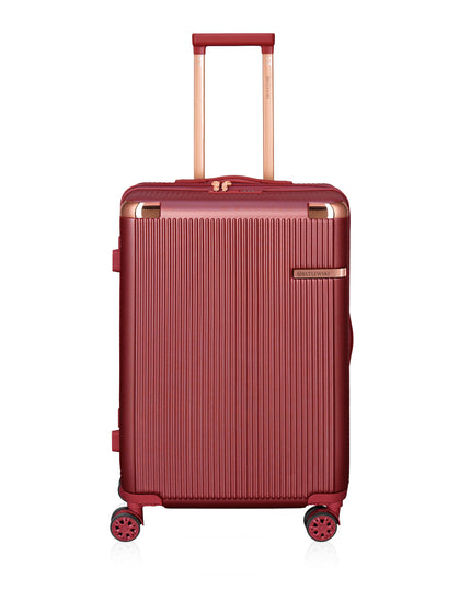 Vidutinio dydžio talpus, stilingas kelioninis lagaminas atostogoms su ratukais, BETLEWSKI