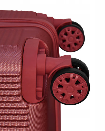Vidutinio dydžio talpus, stilingas kelioninis lagaminas atostogoms su ratukais, BETLEWSKI