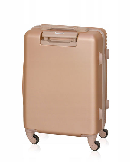 Kabininis lagaminas su ratukais, šoninėmis atramomis, ištraukiama rankena, kietas BETLEWSKI