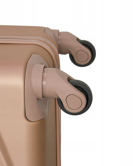 Kabininis lagaminas su ratukais, šoninėmis atramomis, ištraukiama rankena, kietas BETLEWSKI