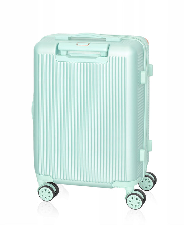 BETLEWSKI Kabininis kelioninis lagaminas ant ratukų, tvirtas, kietas